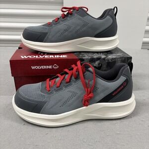 NWT Wolverine Shoes Mens 11EW Grey DurashocksCarbonMax Composite safety ToeShoe